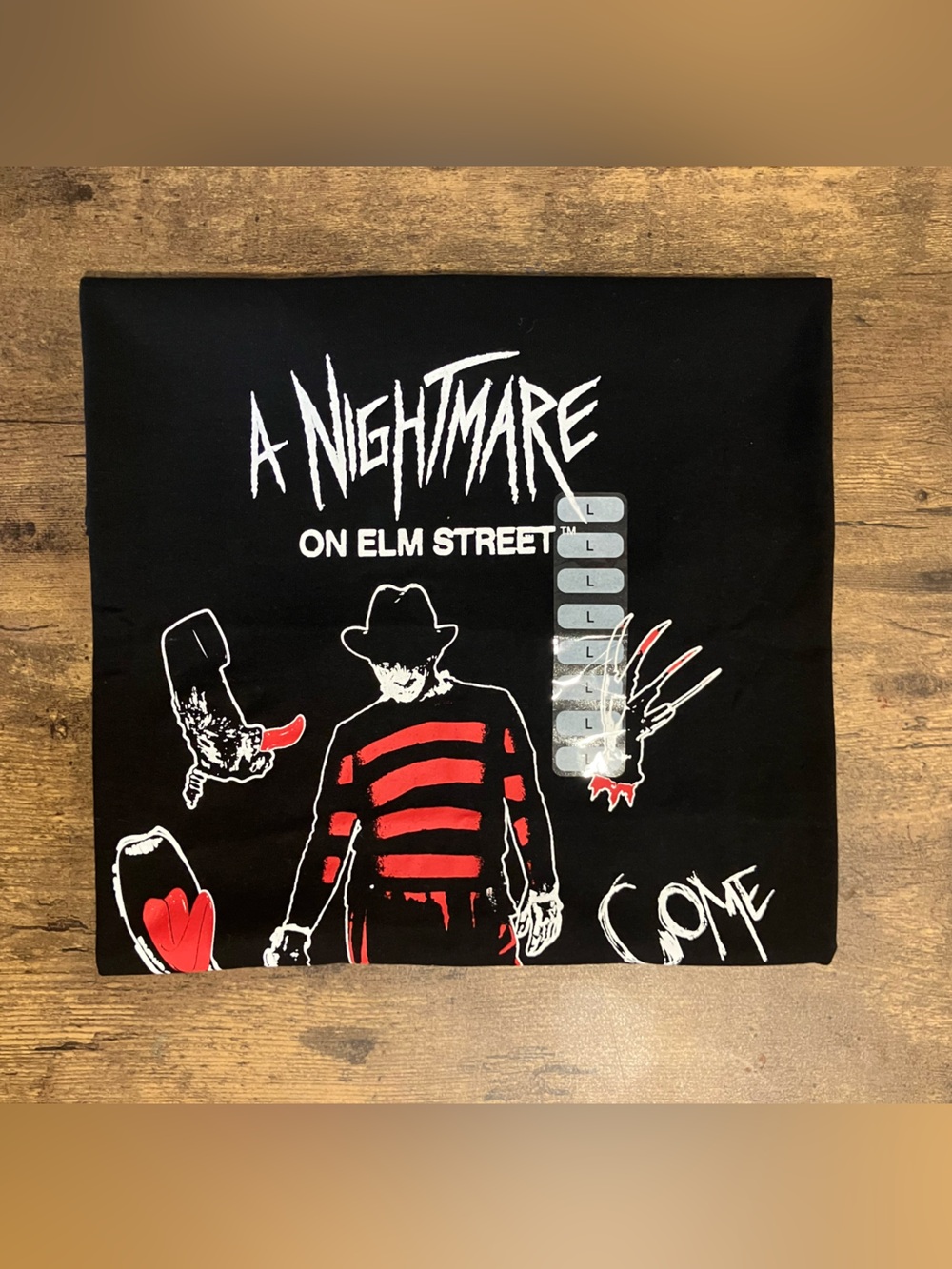 Nightmare on Elm Street graphics T-shirt